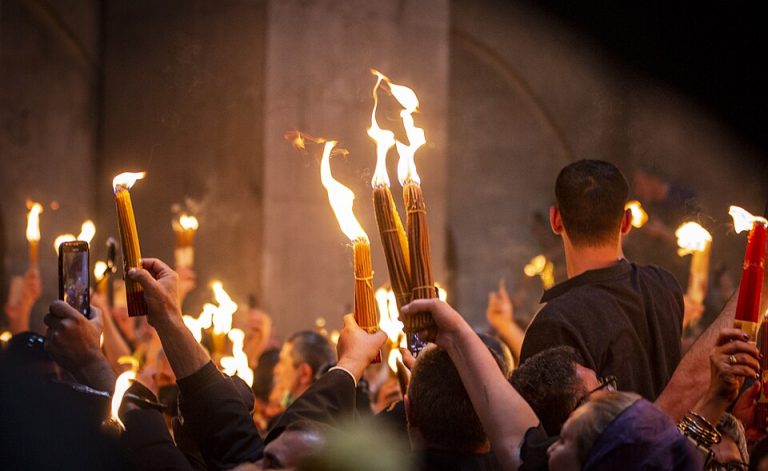 Fighting Fire with Fire: Saint Tounom, the Split Column, and the Fire We Quarrel Over at Christ’s Tomb
